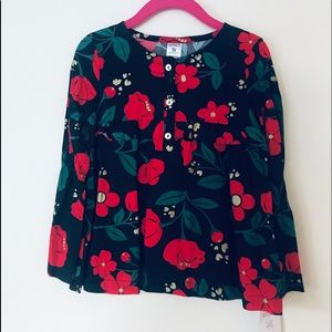 Toddler floral top